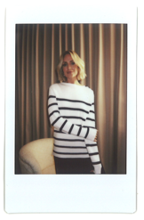 STRIPED RELAXED KNIT JUMPER