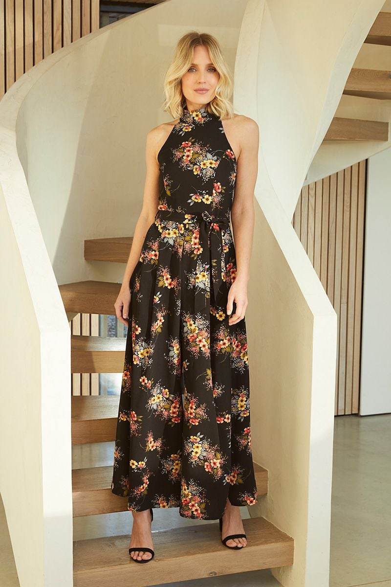 Izabel London Floral Jumpsuits