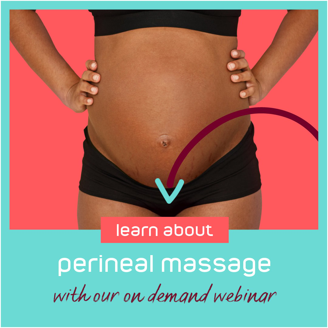 learn about perineal massage with my expert midwife on demand webinar