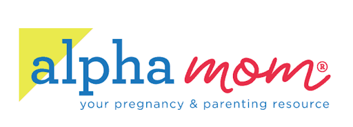 Alpha Mom logo