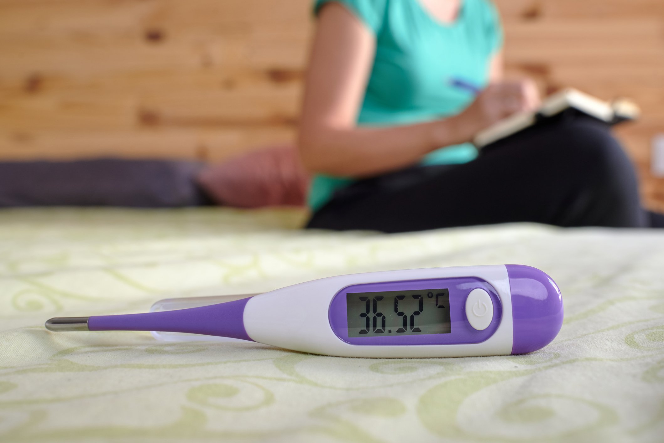 When you experience ovulation symptoms, a basal thermometer will help you confirm if you are ovulating.