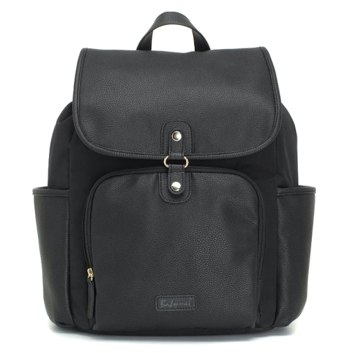 Freddie Vegan Leather Backpack Black