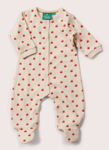 Little Green Radicals - Apple Of My Eye Organic Babygrow