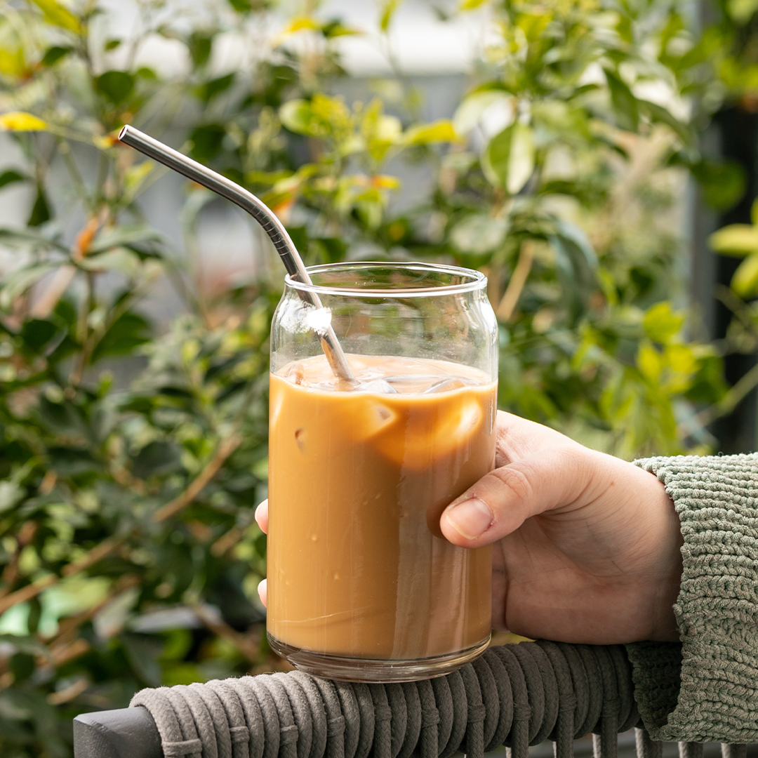 cold-brewed iced P&R coffee 