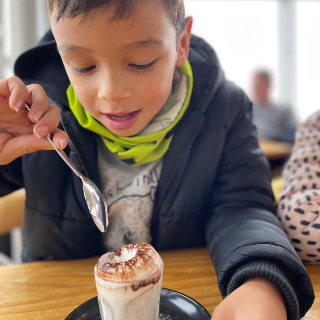 coffee and kids