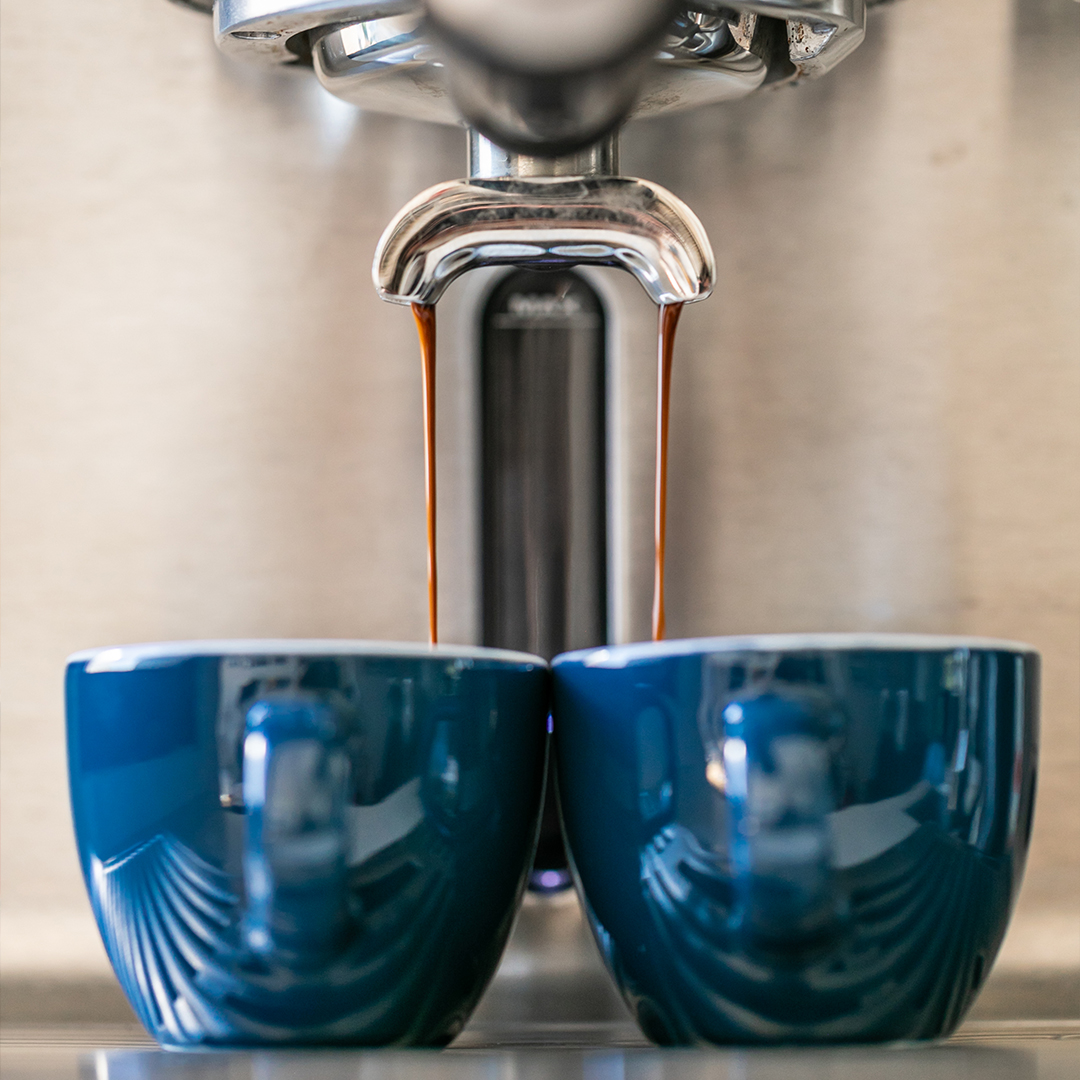 espresso pouring