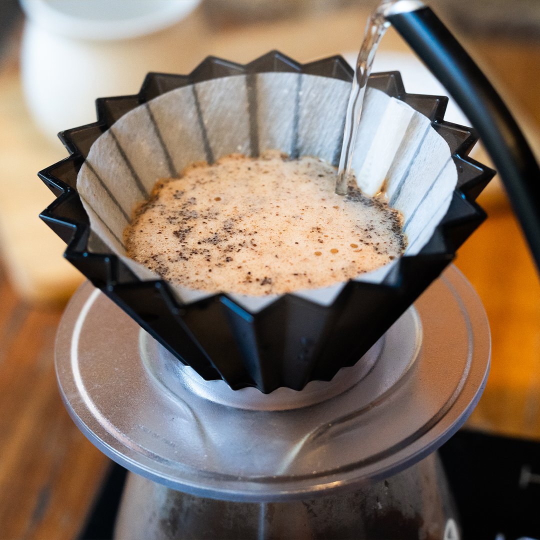 Brewing delicious P&R Coffee