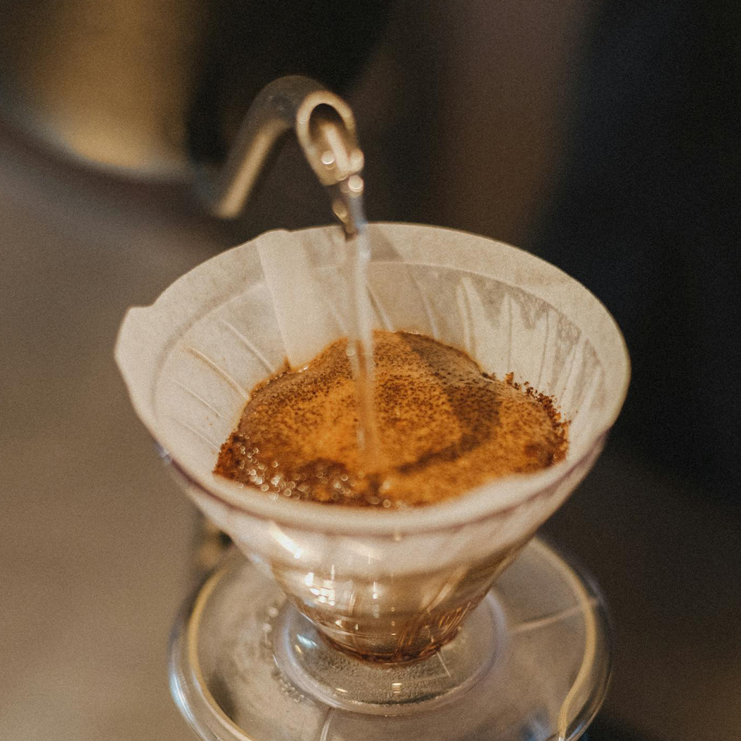 Brewing our delicious arabica beans