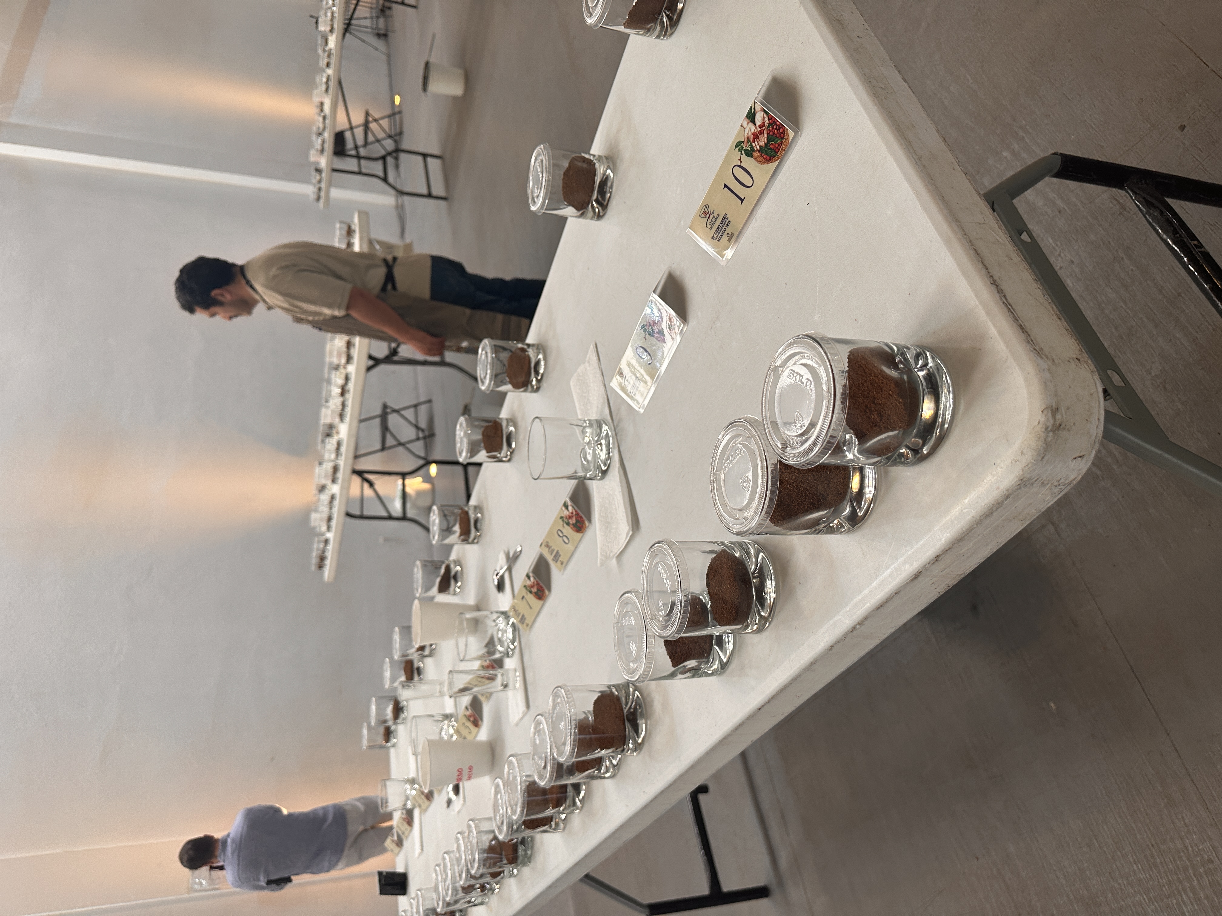 Cupping event in Mexico COE