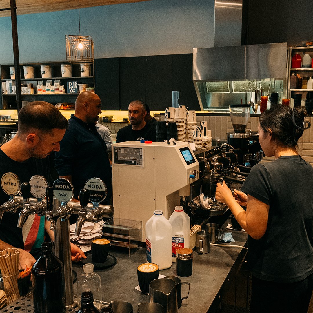 A normal day in a cafe