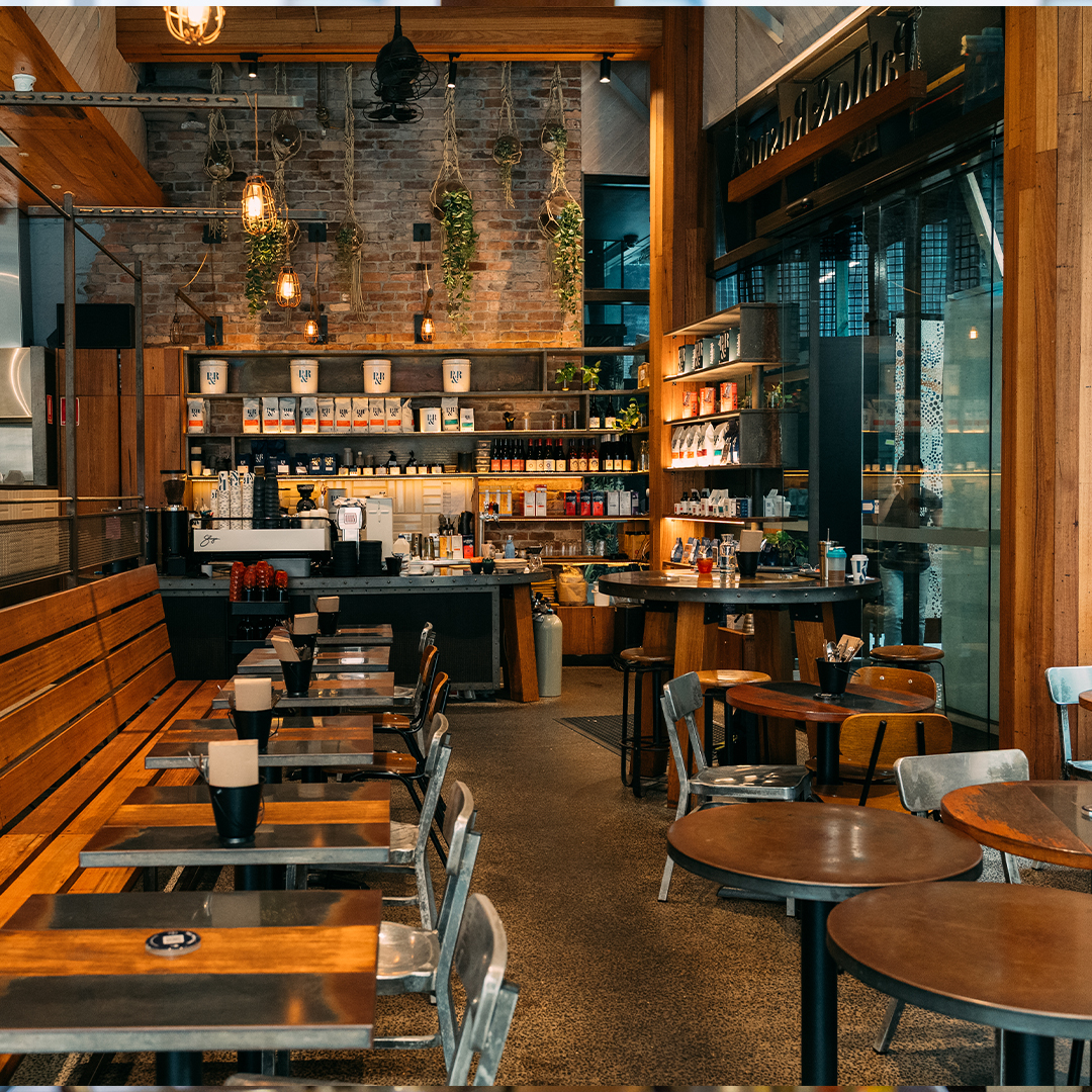 cosy cafe ambience
