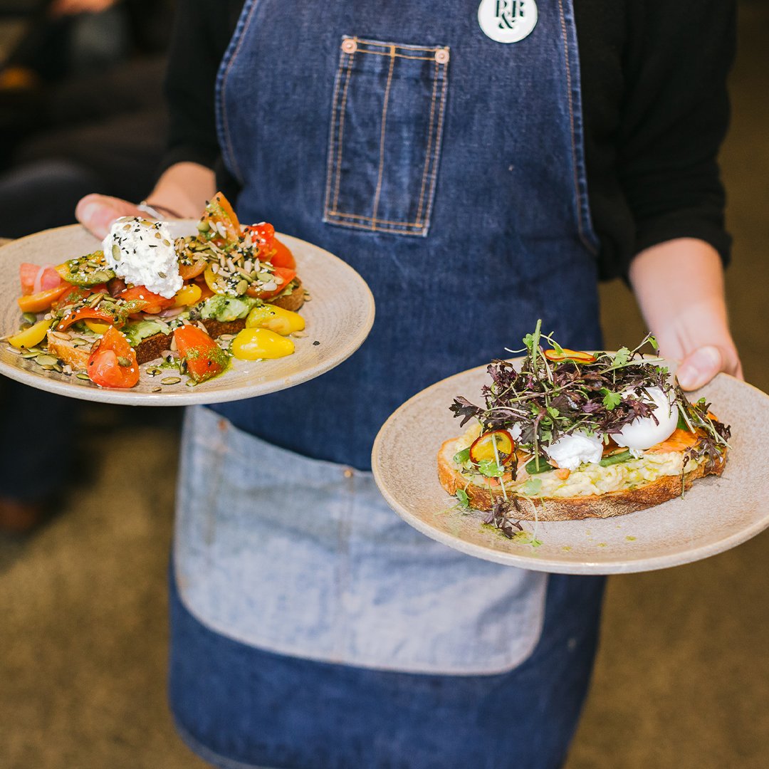 serving food on a plate