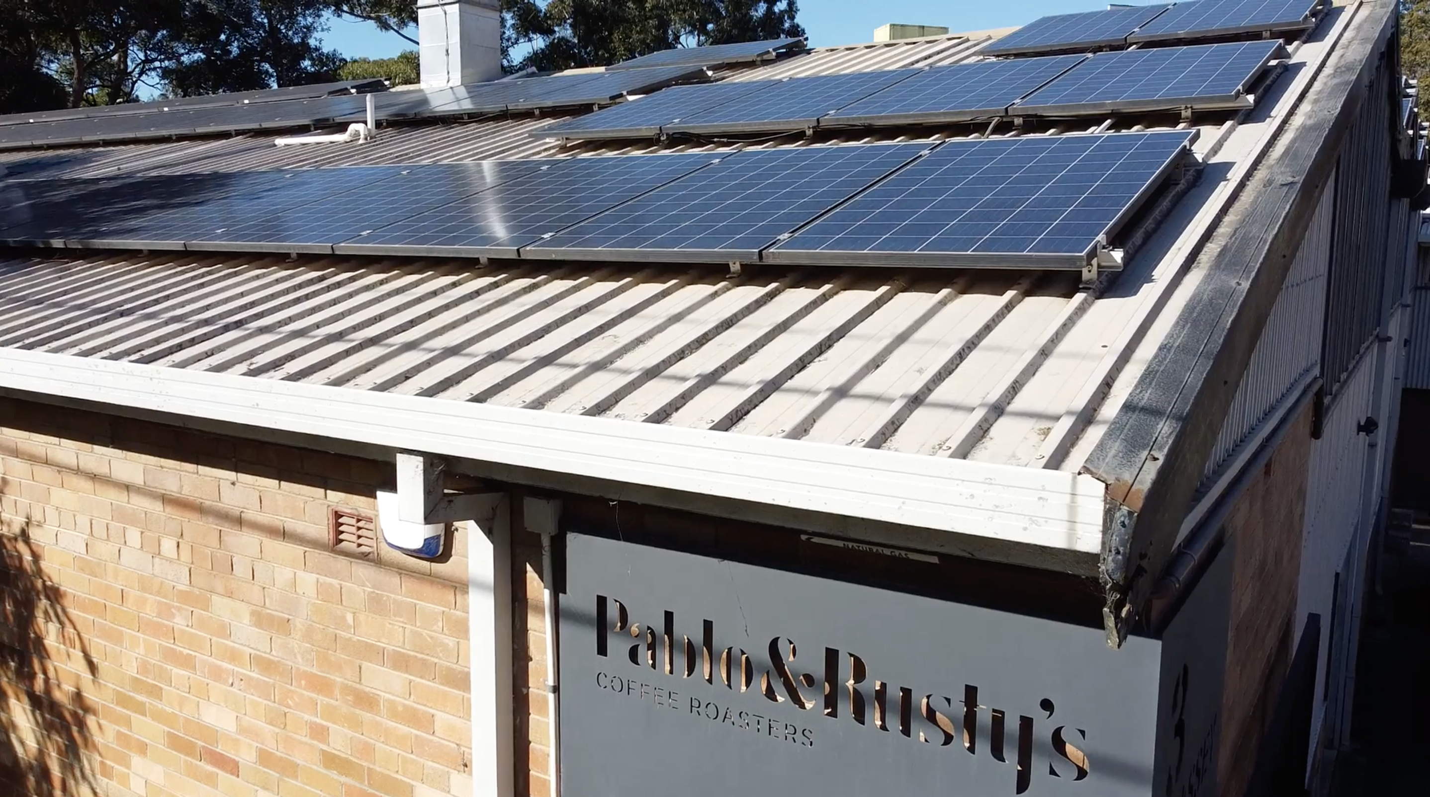 P&R rooftop solar panels 