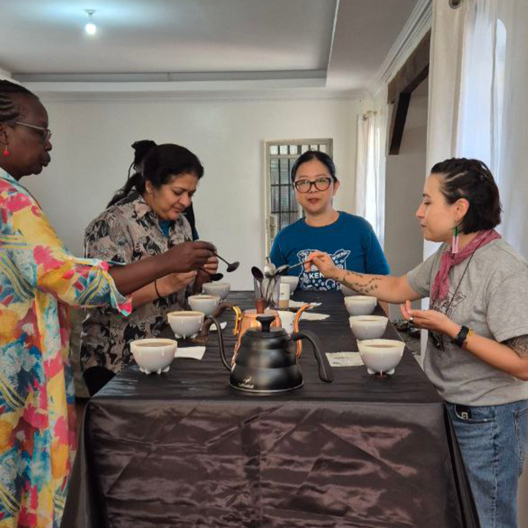 Fermentation process at Kenya Fermentation Training Camp 