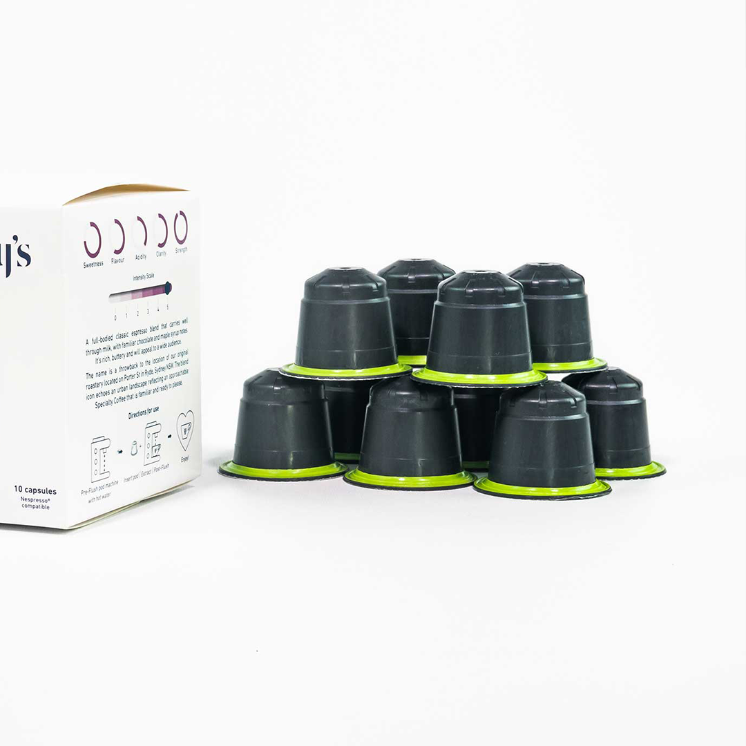 coffee capsules and drip bags