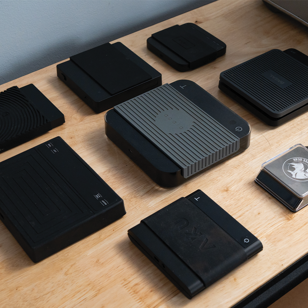 various coffee scales