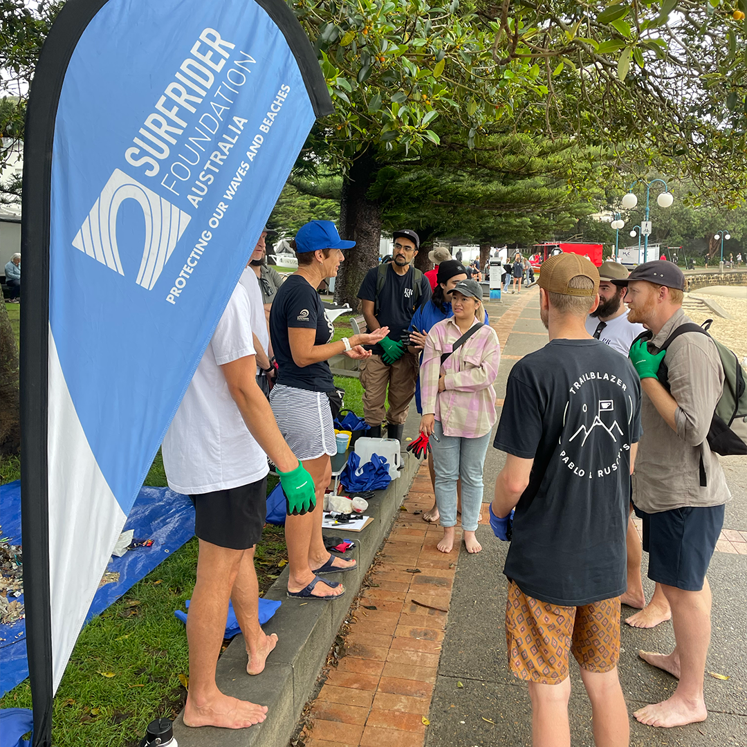 Pablo & Rusty's Team joining Surfrider Australia in a beach clean up 