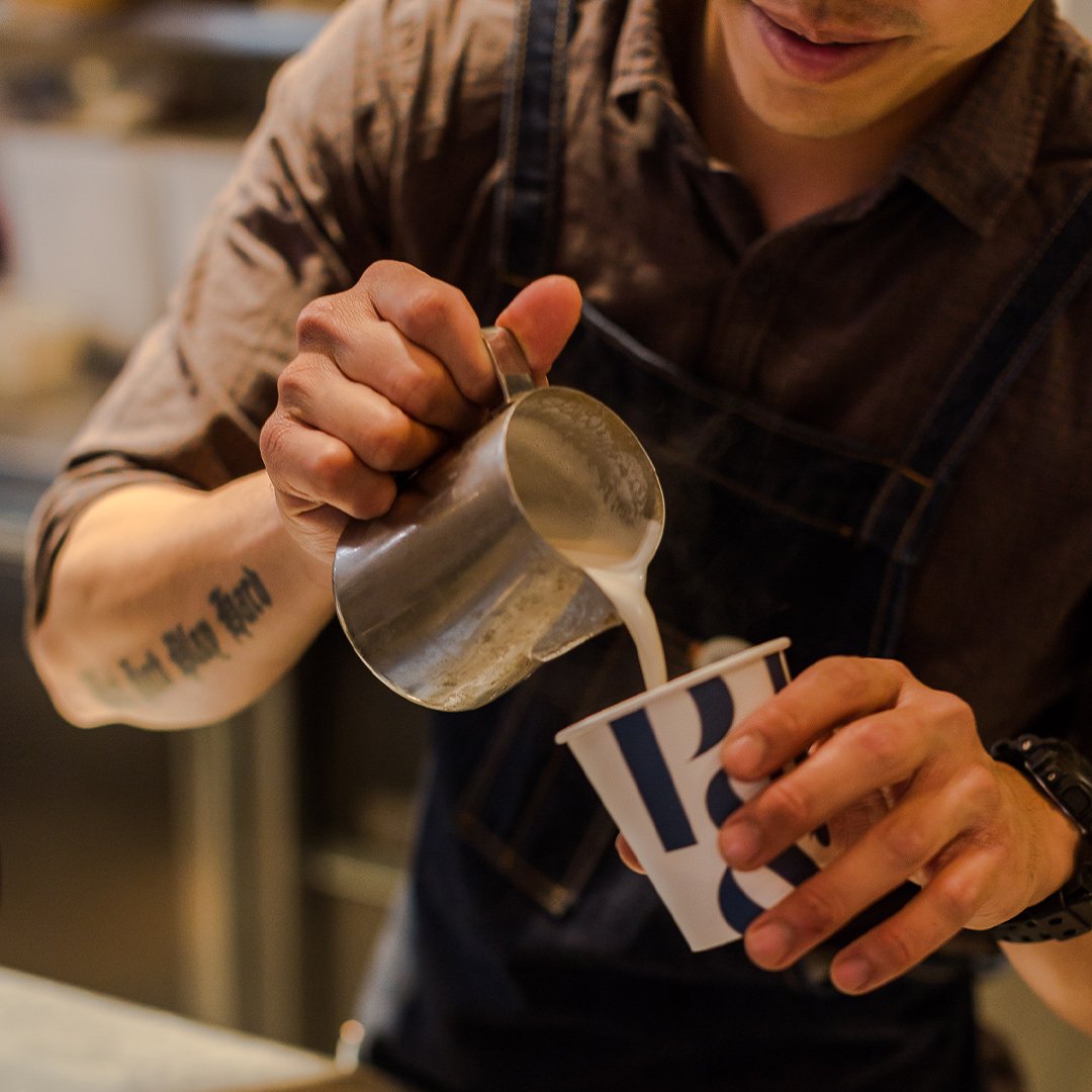 P&R staff preparing coffee