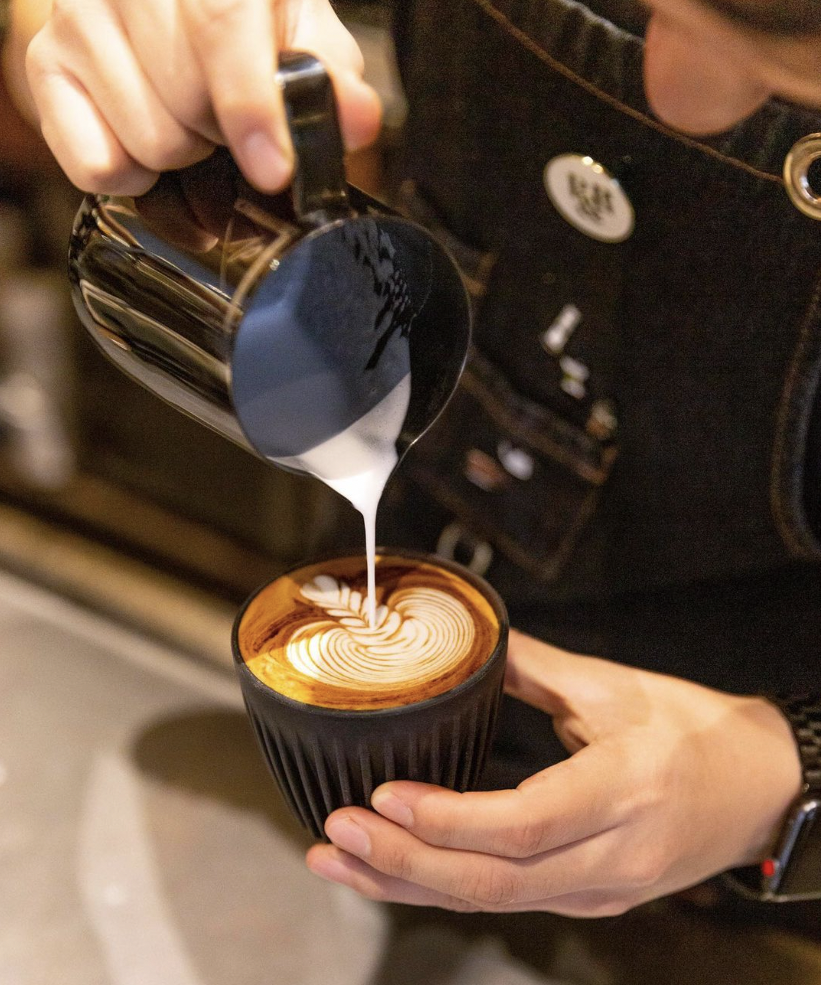 Coffee latte art 
