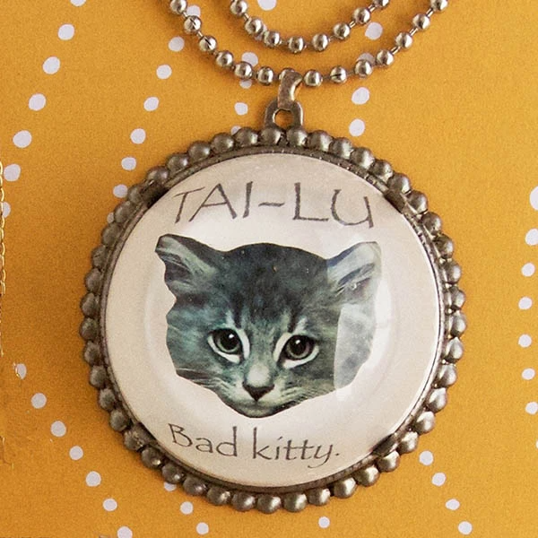 resin crafting cabochon layer photo type kitty cat