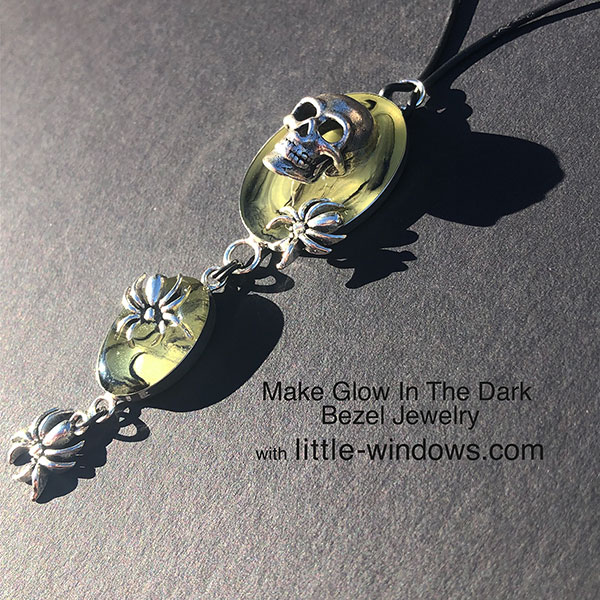 Glow in the Dark Resin Jewelry DIY: Mixed Bezel Sizes with NBC and more –  Little Windows Brilliant Resin and Supplies
