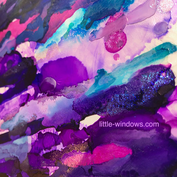 Dramatic Effects with Alcohol Inks in Resin - Feathering & Swirls – Little  Windows Brilliant Resin and Supplies