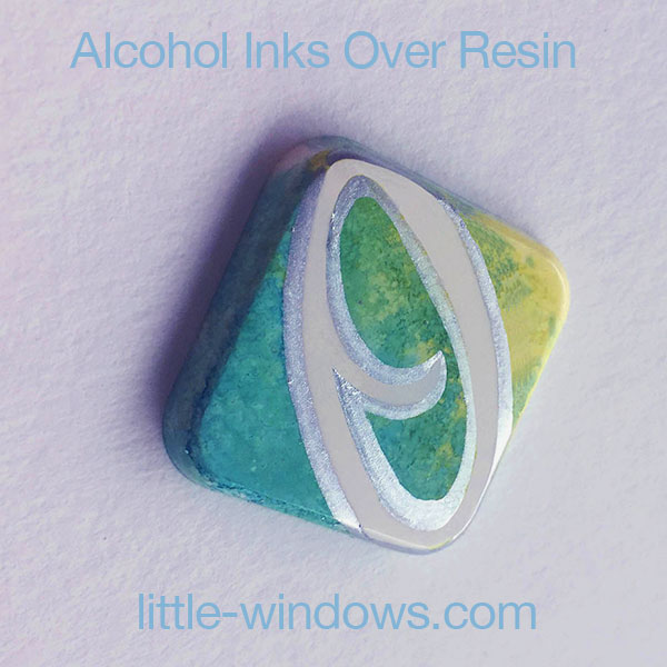 Sticker Ink Resist on Cast Resin – Little Windows Brilliant Resin and  Supplies