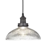 Brooklyn Glass Dome Pendant - 12 Inch | Lighting