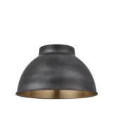 Dome - 13 Inch - Pewter & Brass