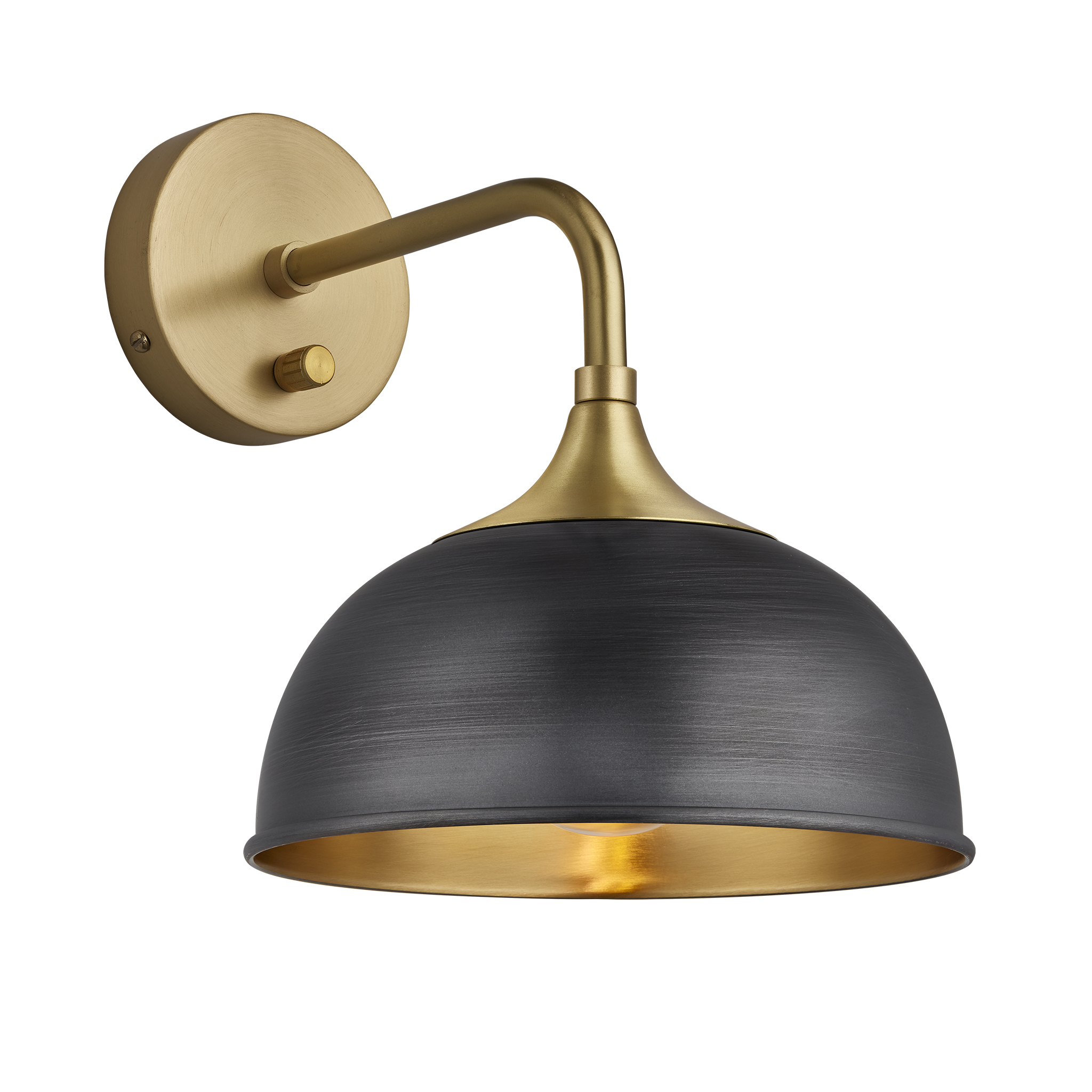 brass pir light