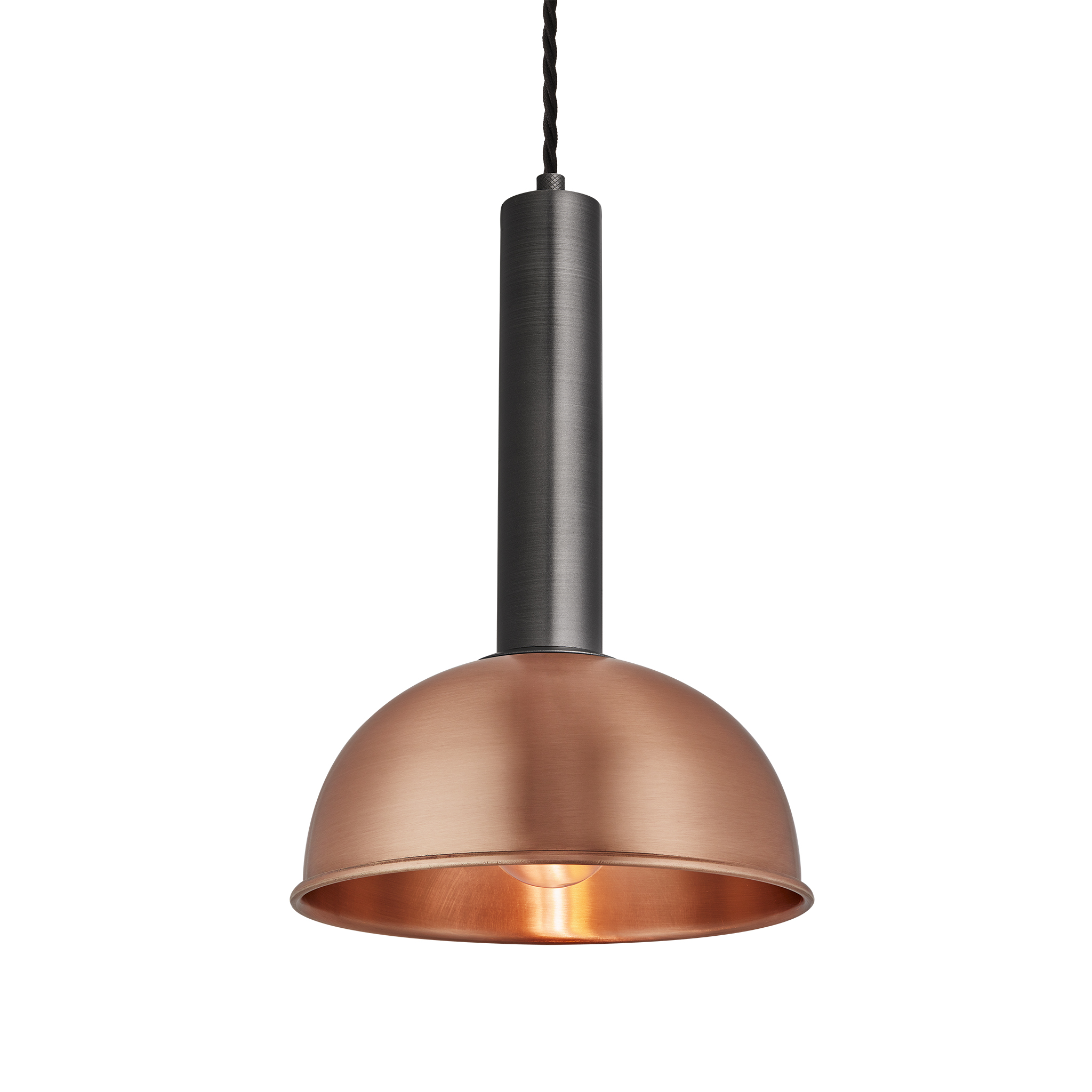 mixed metal pendant light