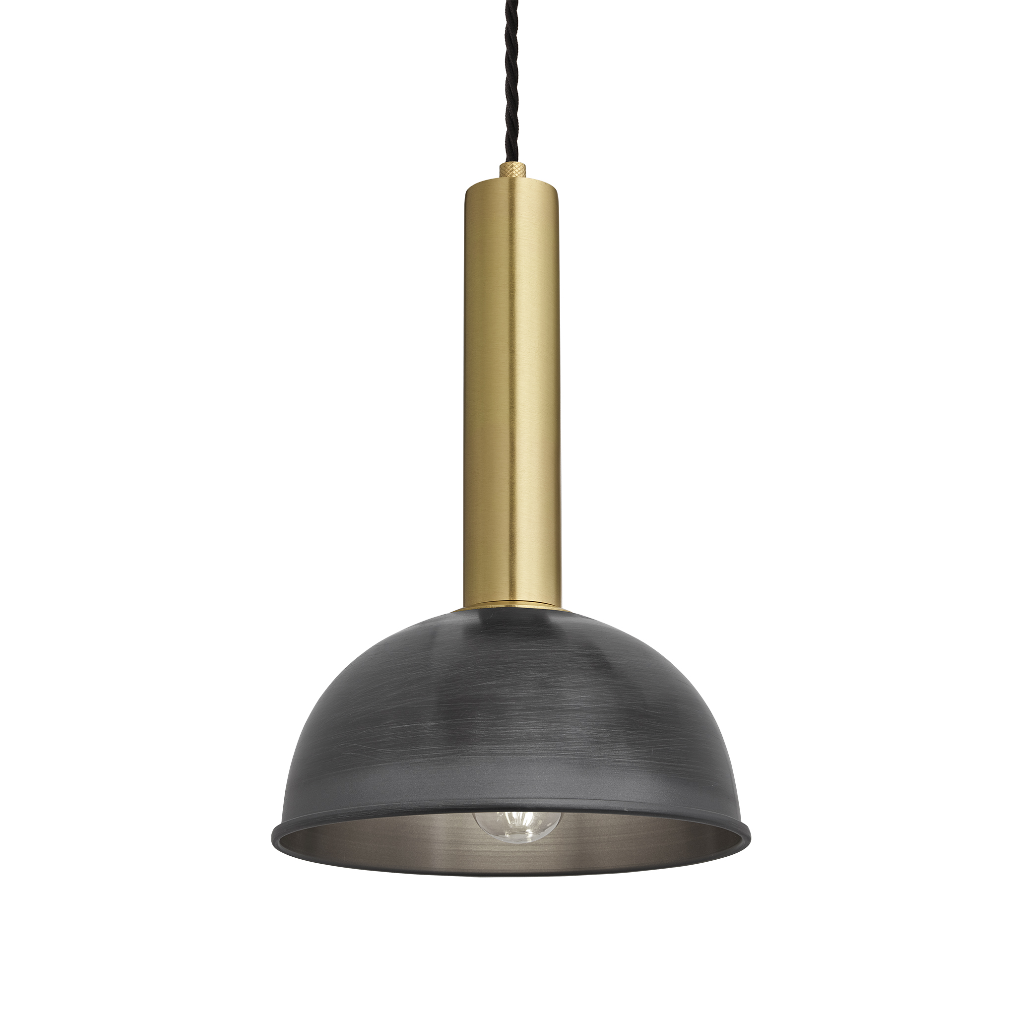 mixed metal pendant light