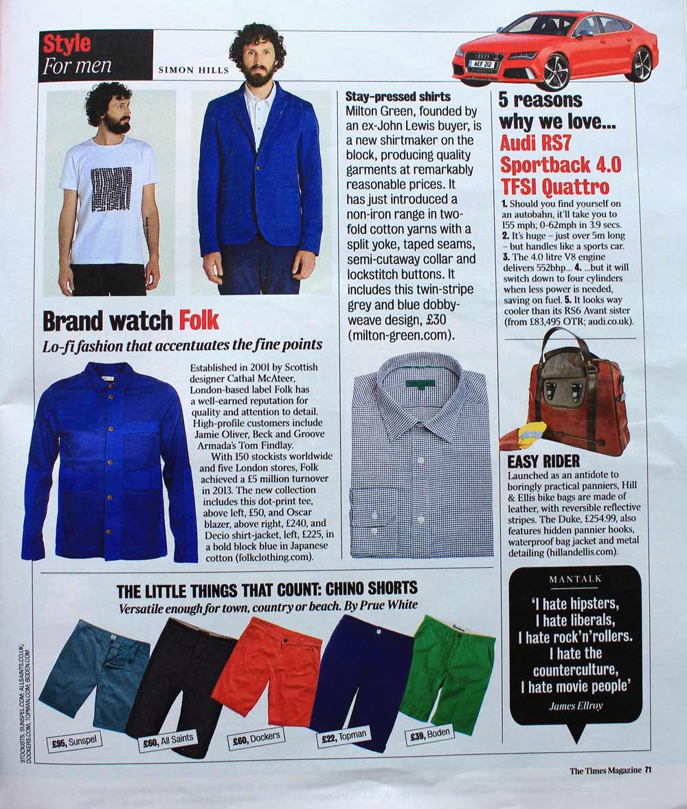 Hill & Ellis Sunday Times