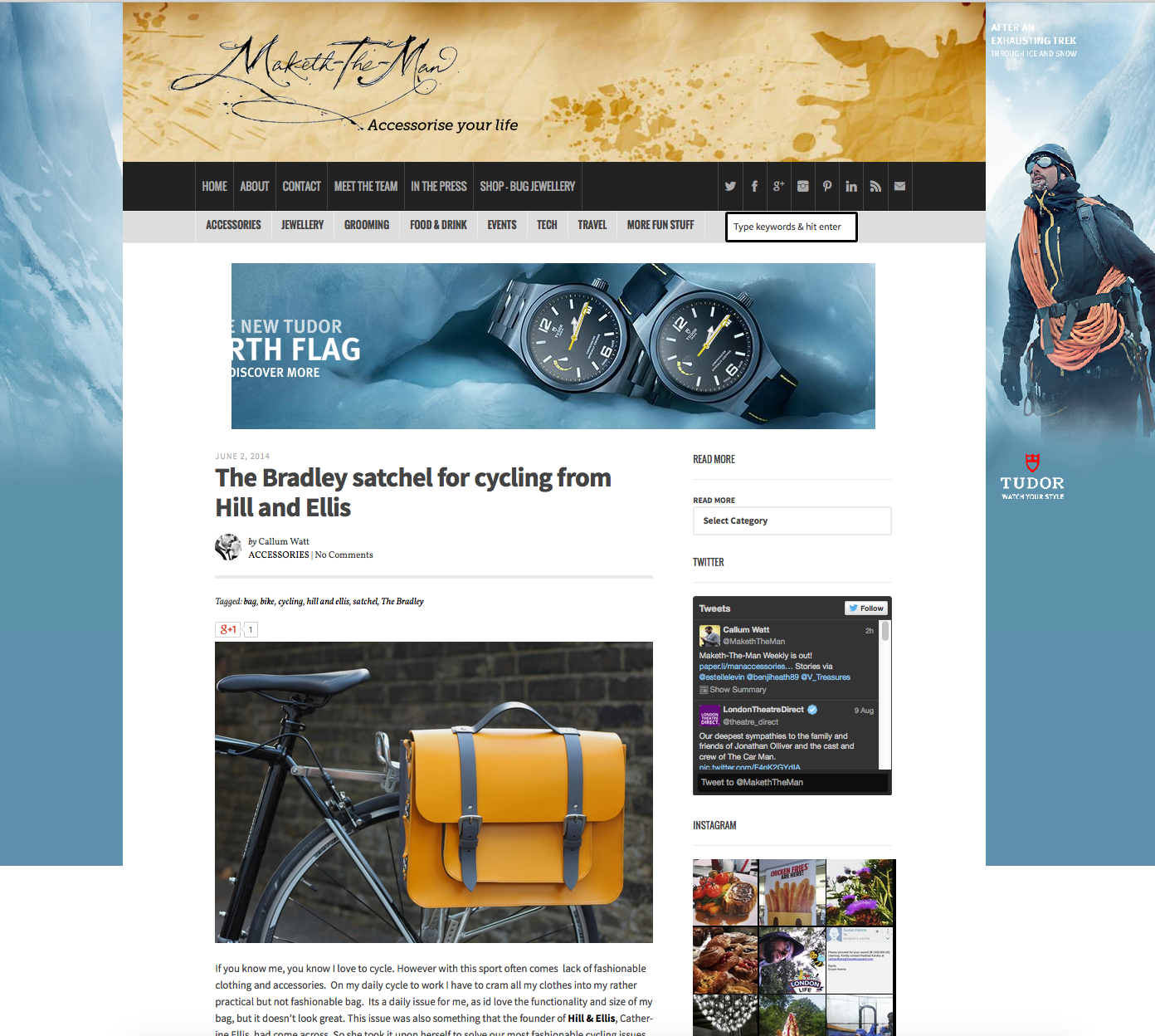 Maketh The Man Article