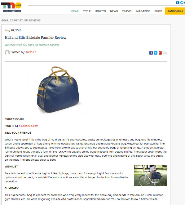 Momentum Magazine Online Info