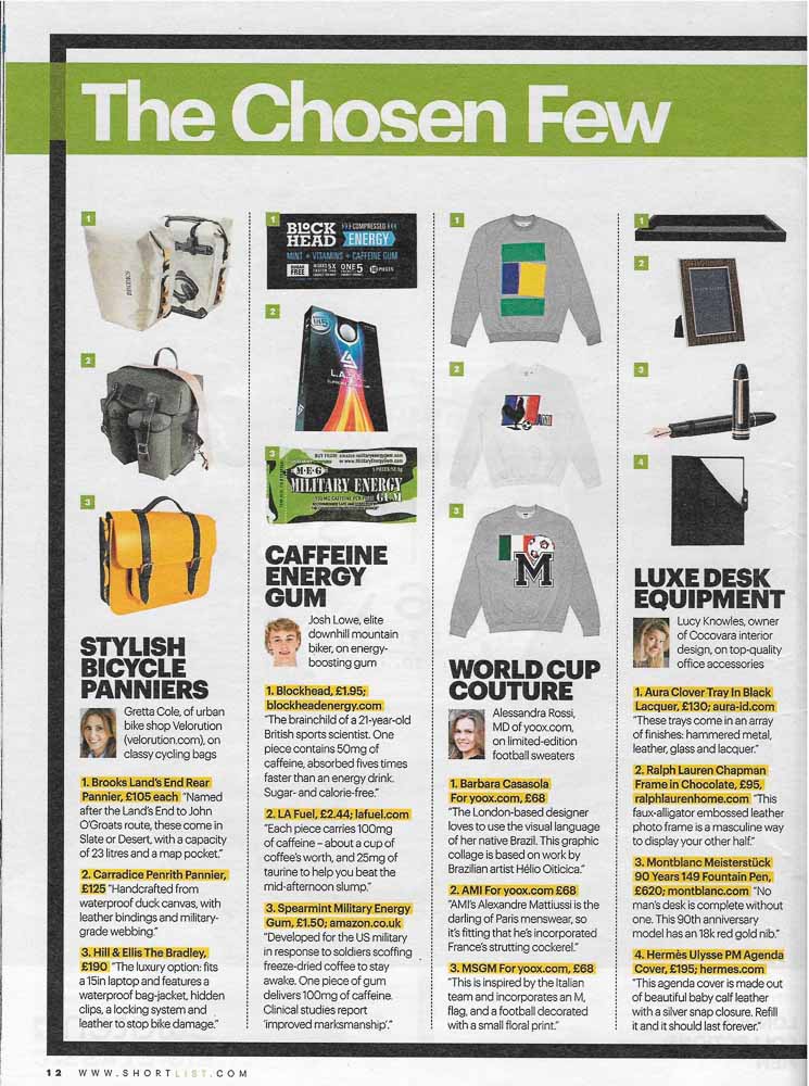 Shortlist review of our Bradley bike bag