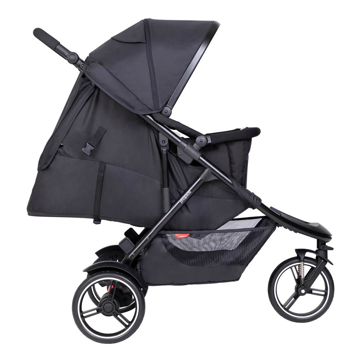 dot pram with lightweight carrycot style sleeper - philandteds dot and cocoon