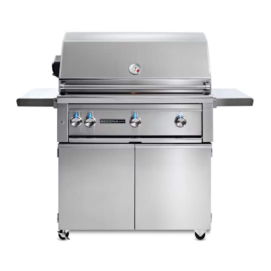 Lynx Sedona 36 Inch Propane Gas Grill w/ One ProSear Burner and Rotisserie - L601PSFR-LP