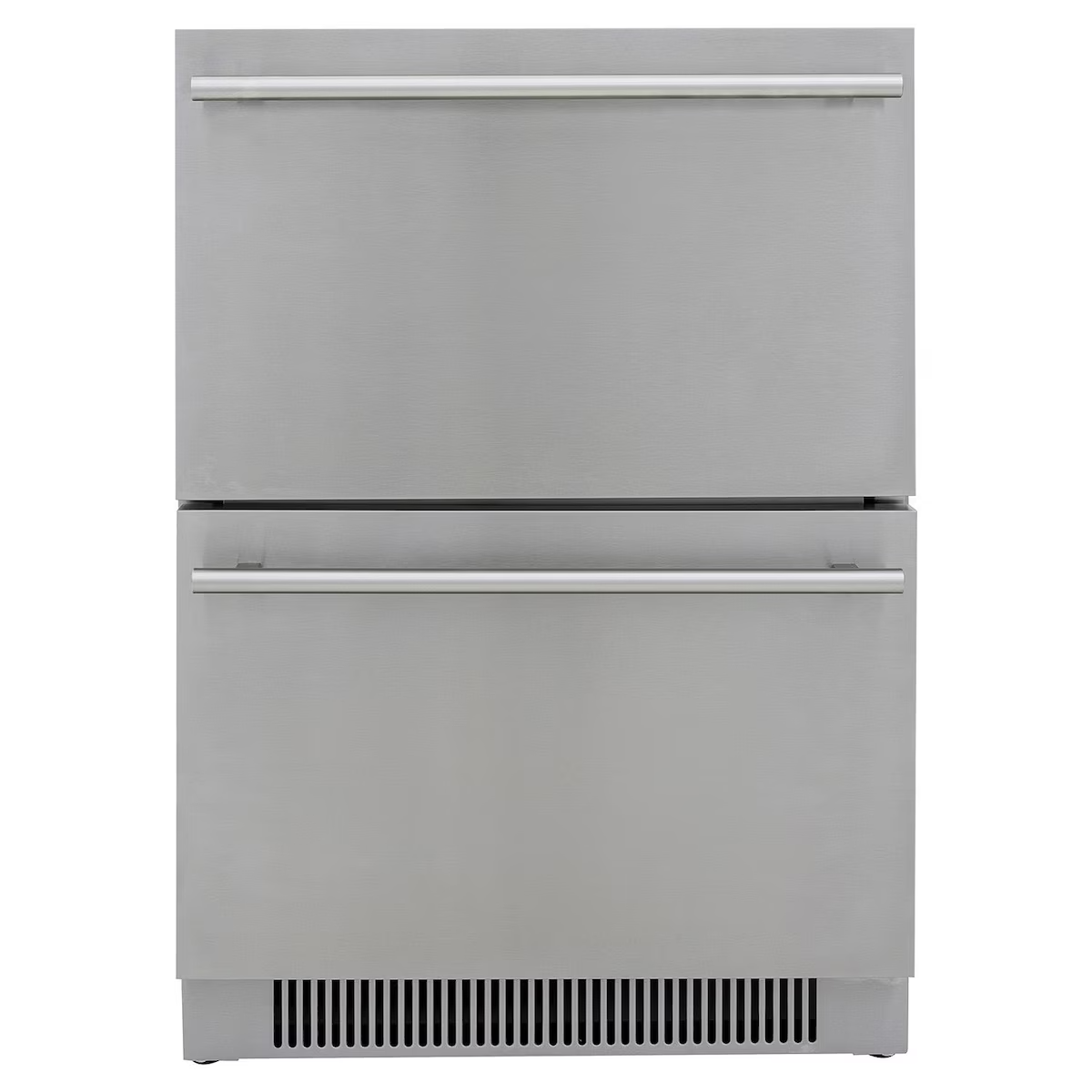 Blaze 23.5-Inch 5.1 Cu. Ft. Outdoor Rated Stainless Steel Double Drawer Refrigerator - BLZ-SSRF-DBDR5.1