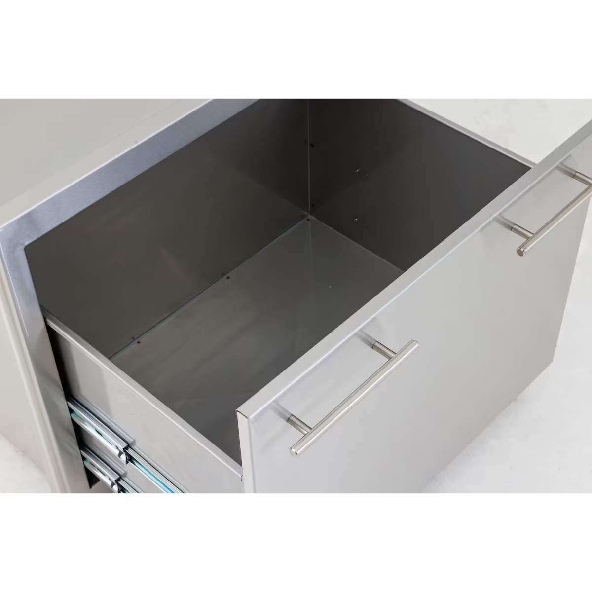 Blaze 30-Inch Insulated Ice Drawer - BLZ-ICE-DRW-H - Open Drawer