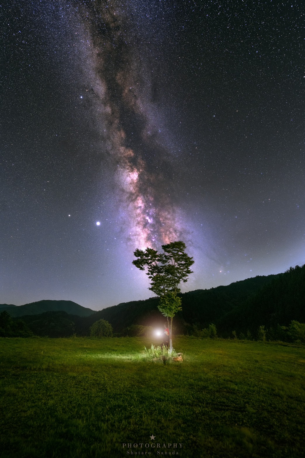 Harlock Curbon 星景写真教室 長野 阿智村