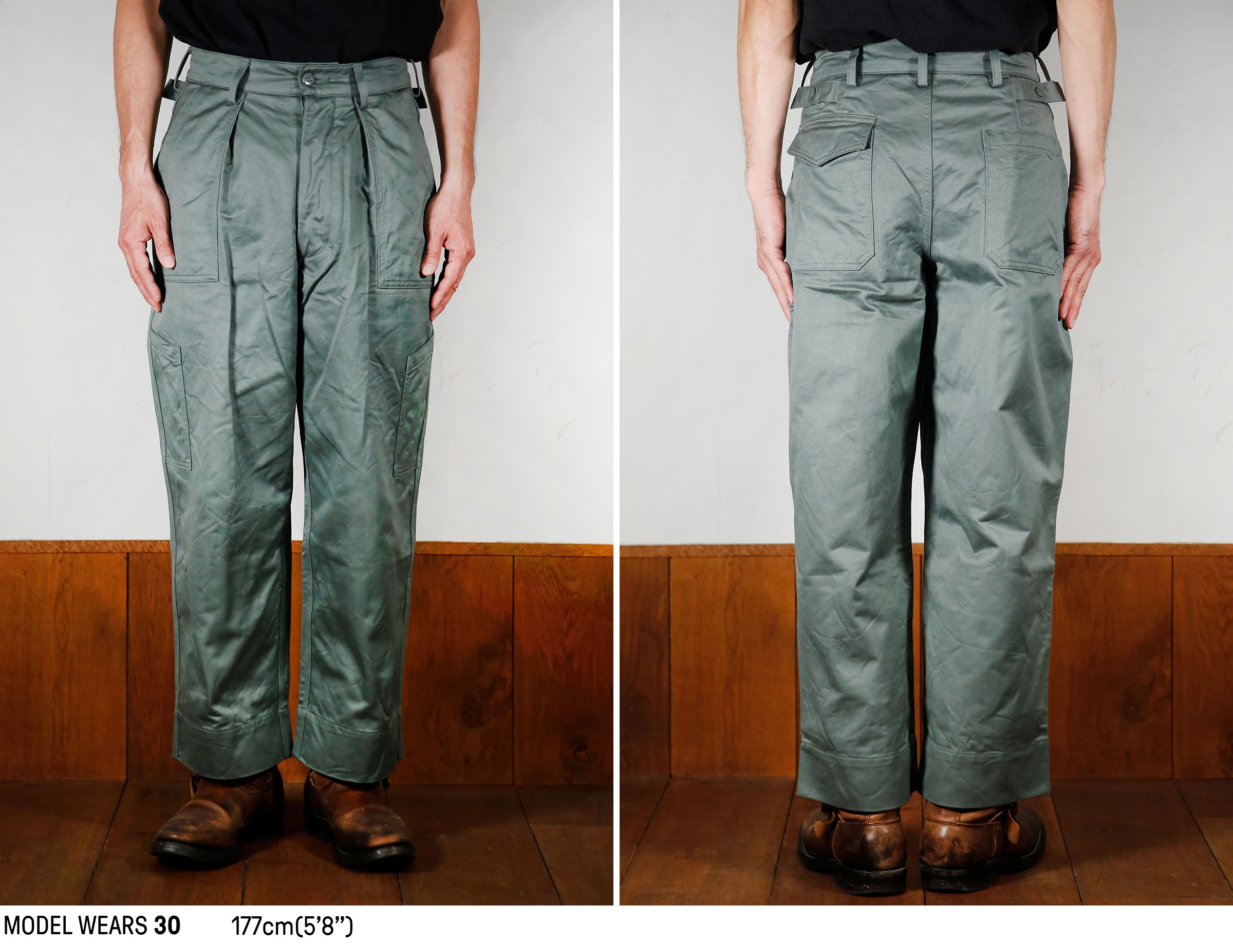 ORDINARY FITS - UTILITY PANTS - GREEN – CURRICULUM