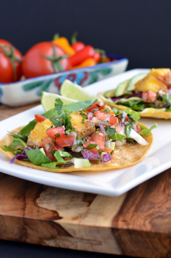 red palm oil fish tacos – Nutiva
