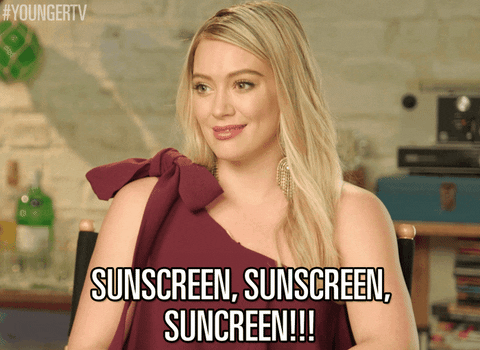 sunscreen for the skin