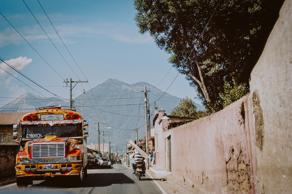 The streets of Antigua, Guatemala