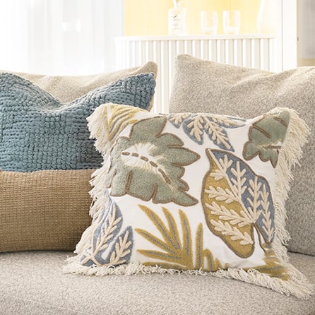 Bambury - Flores 45x45cm Filled Cushion Sunset