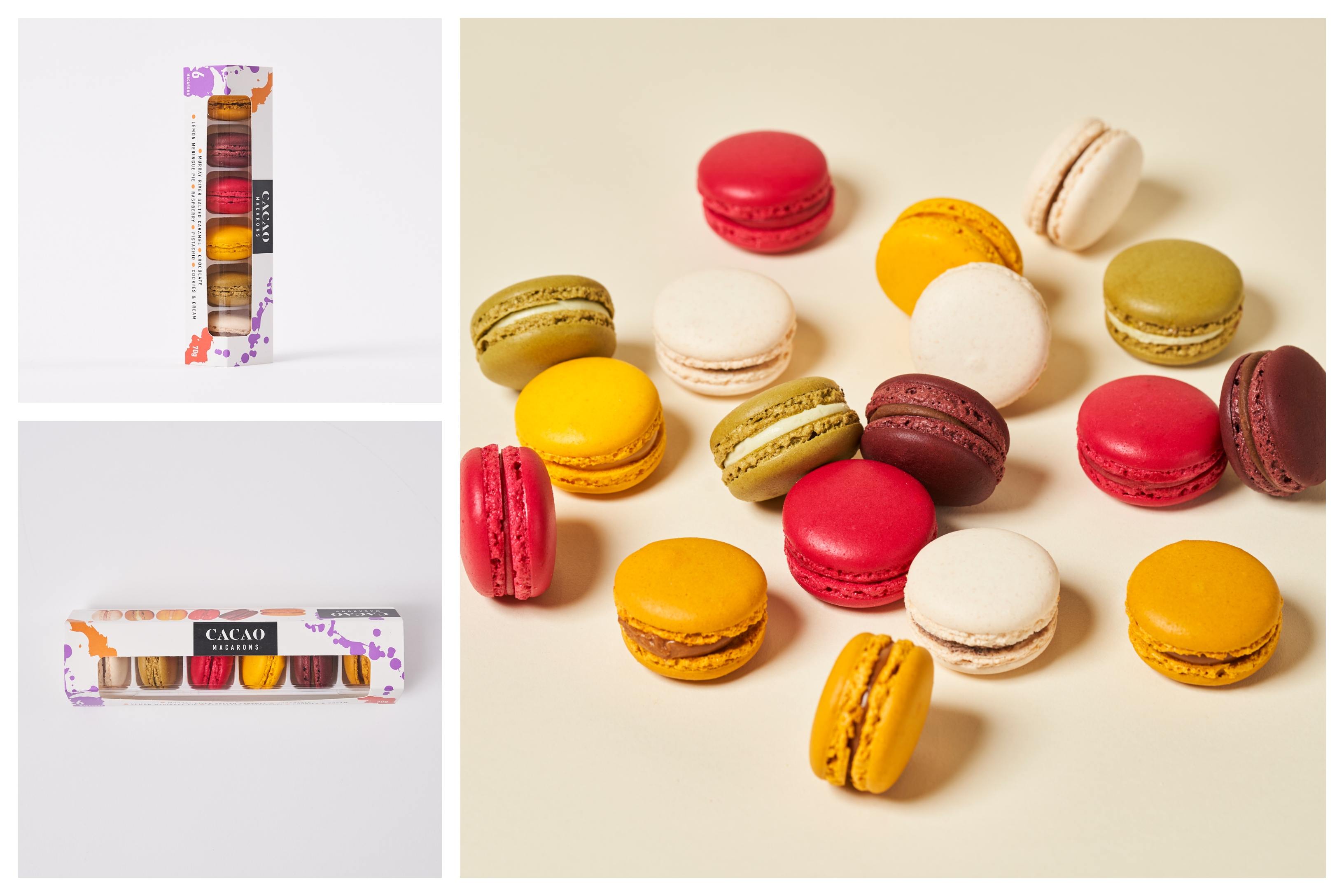 CACAO petit macaron range