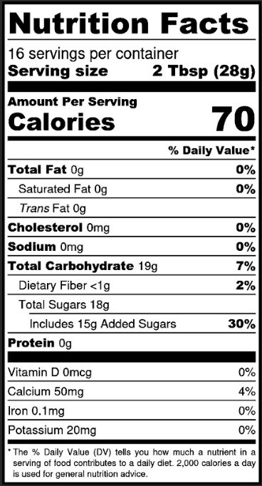 Cherry Butter Delight Nutrition Facts