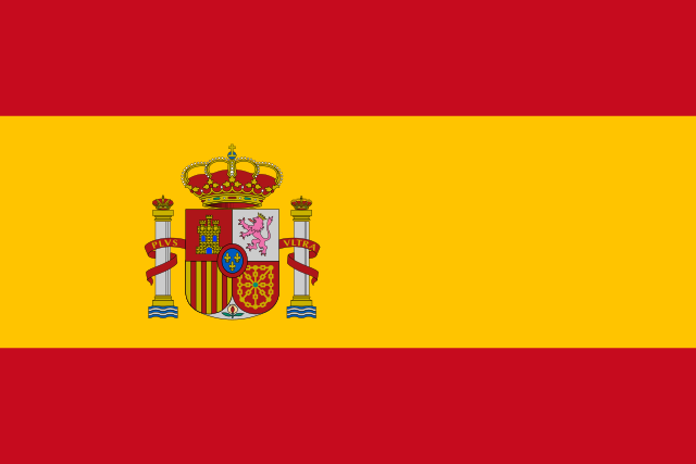 Flagget Spania