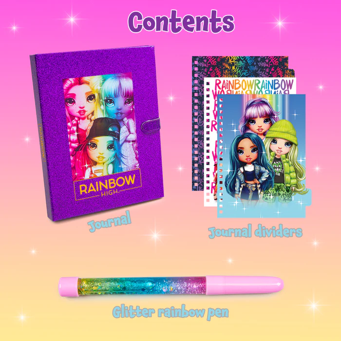 Rainbow High Journal Set